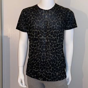 Zara Man Leopard Graphic Tee